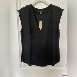 J. Crew Sleeveless Top - Black - XS - NWT